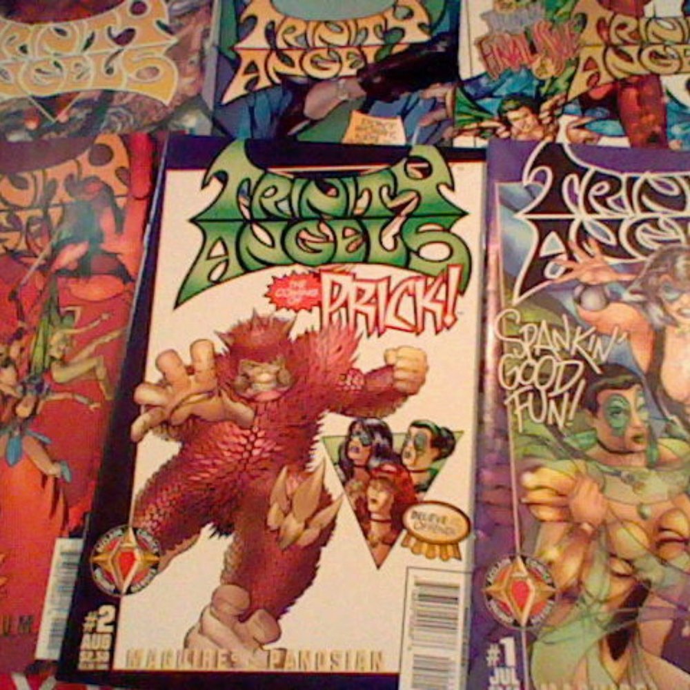 Trinity Angels #1,2,4,10,11,12 Acclaim Comics